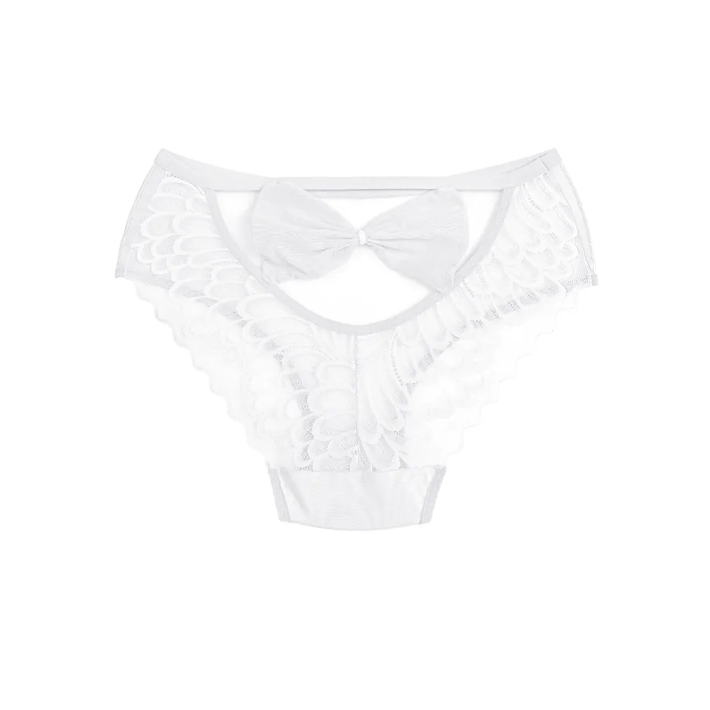 شورت زنانه پشت پاپیون گیپور طاووسی بانوسایز free size