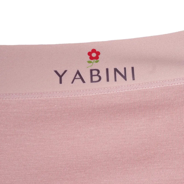 شورت زنانه اسلیپ کش لیزری طرح نوشته دار لاتین YABIN نخ و پنبه فری سایز