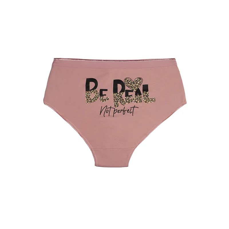 شورت زنانه اسلیپ پشت چاپی طرح bereal برند نارین سایز 2XL نخ و پنبه