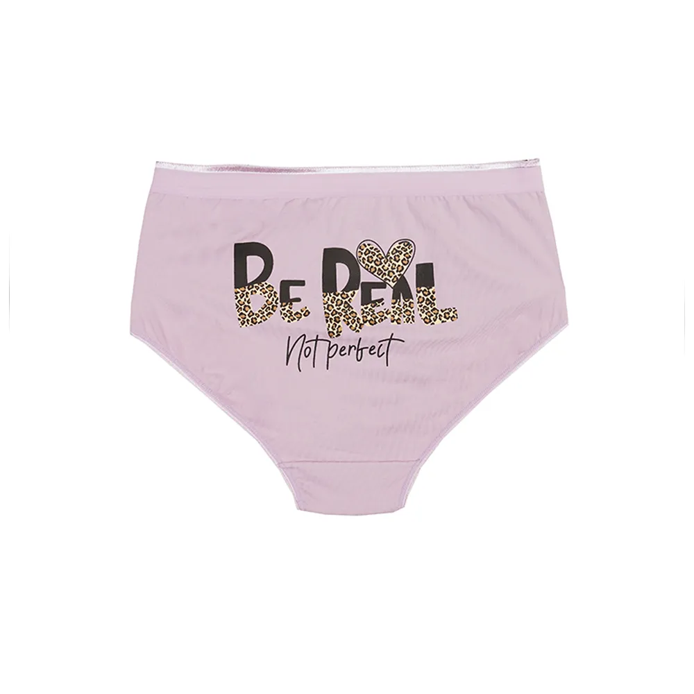 شورت زنانه اسلیپ پشت چاپی طرح bereal برند نارین سایز 2XL نخ و پنبه