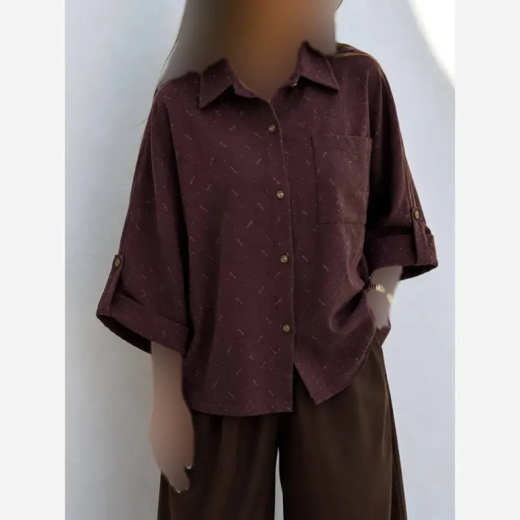 شومیز زنانه کراش درجه یک فری سایز