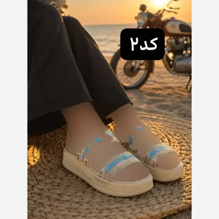 صندل سنتی زنانه زیره پلیمر سبک و راحت سایز 37 تا 40