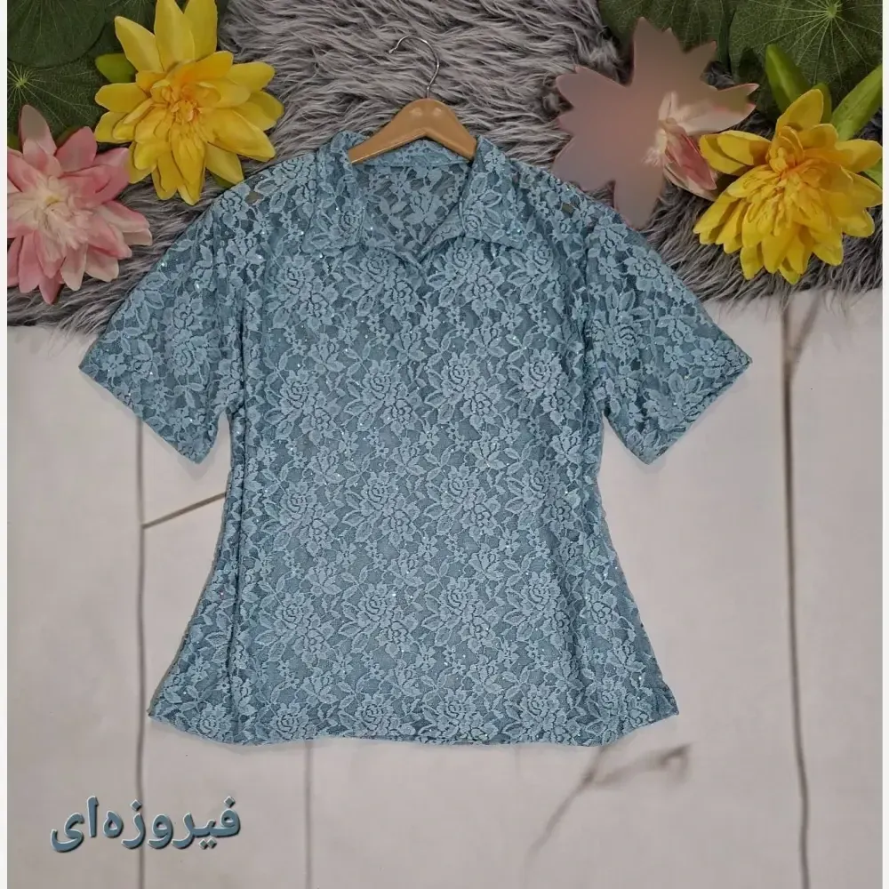 پلوشرت زنانه پولکی تابستانه فری سایز رنگی