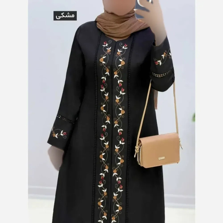 مانتو مزونی دلوین شانتون صوفیا سایز بزرگ سایز 1 تا 4