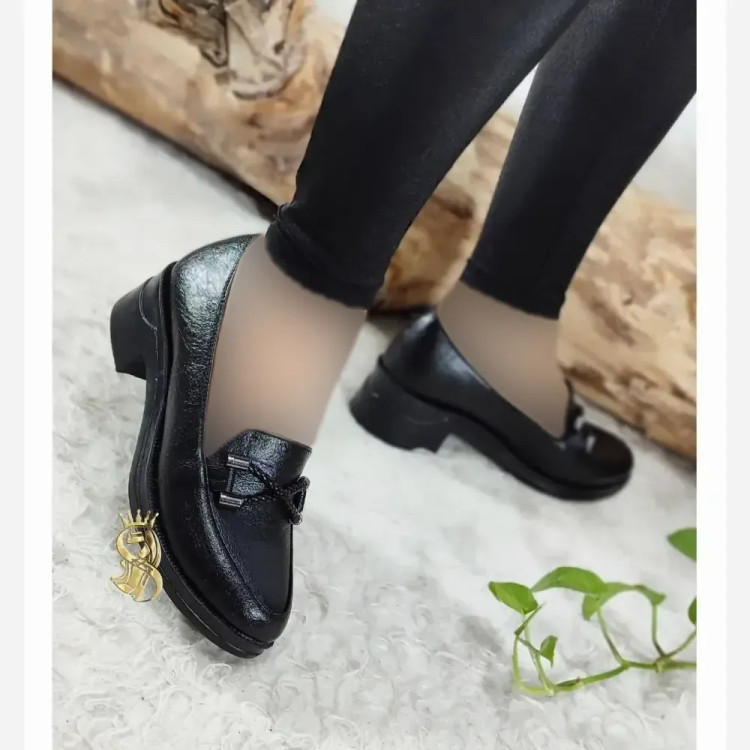 کفش طبی زنانه چرم مدل گانتی لبخند