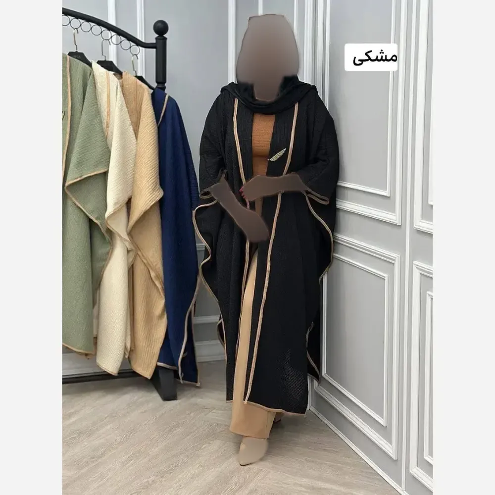 مانتو حصیری زنانه بلند خنک فری سایز 36 تا 52