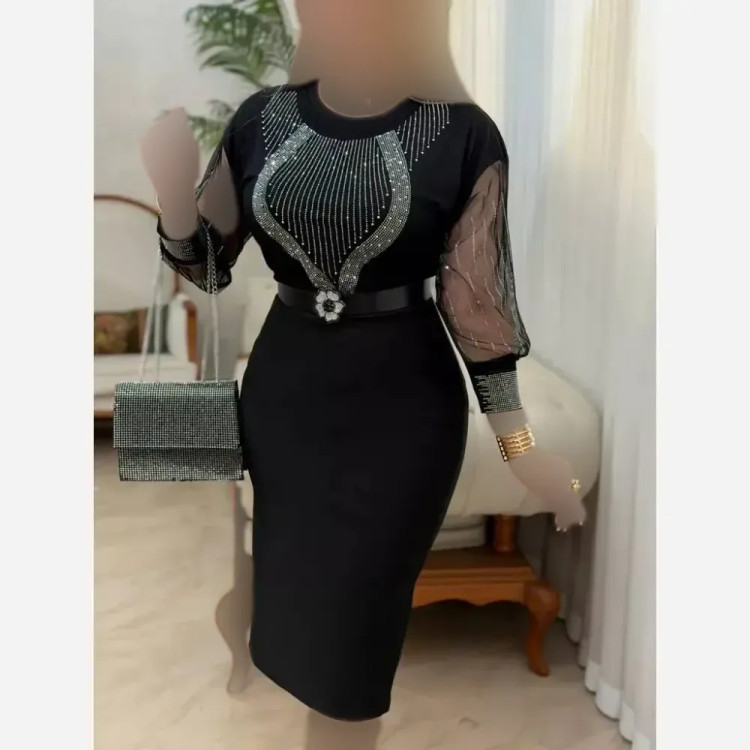 شومیز مجلسی ساعت شنی ویسکوز پنبه رنگ مشکی سایز فری 38 تا 48