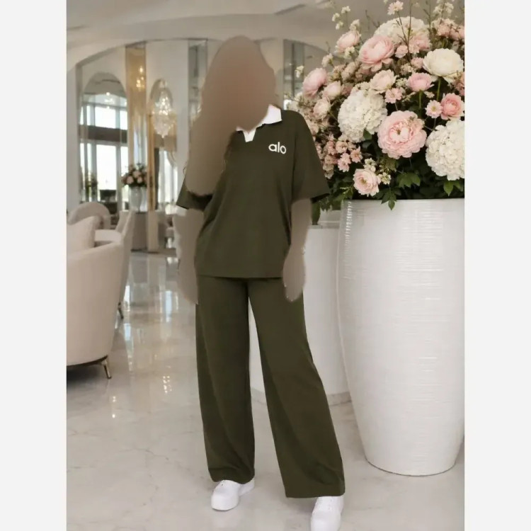ست تیشرت شلوار زنانه گلکسی پنبه فری سایز رنگ بندی متنوع