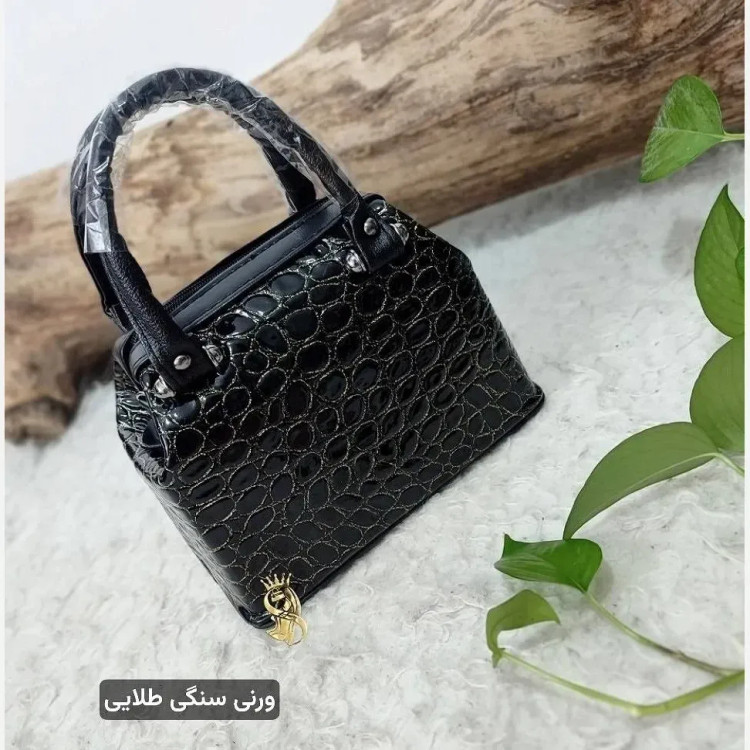 کیف مجلسی مدل صدف چرم صنعتی ابعاد 22 در 18