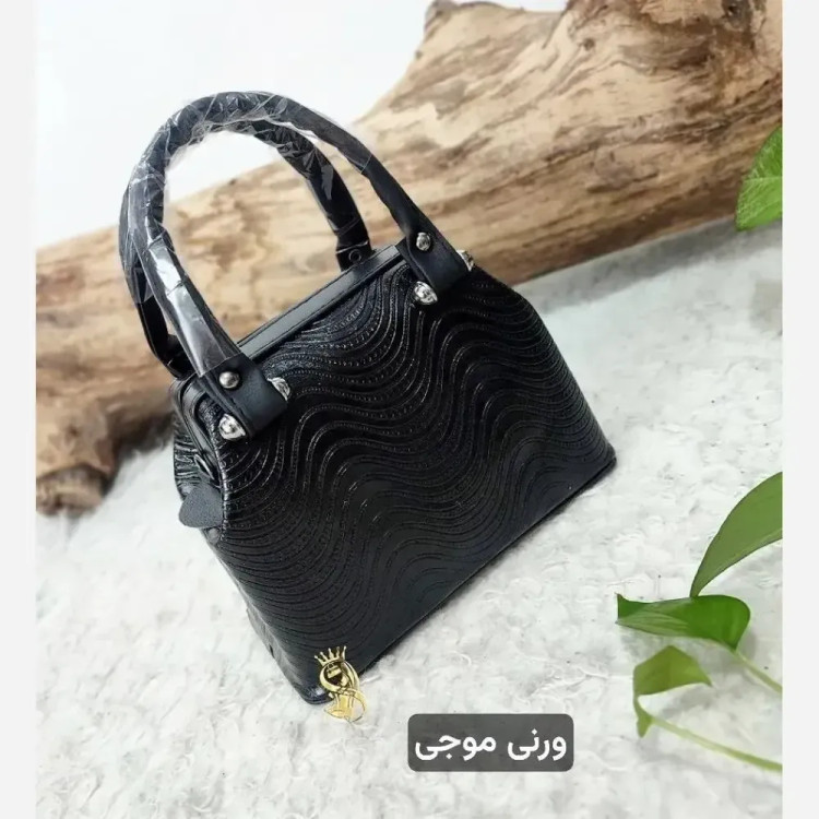 کیف مجلسی مدل صدف چرم صنعتی ابعاد 22 در 18