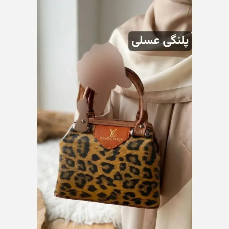 کیف مجلسی مدل صدف چرم صنعتی ابعاد 22 در 18