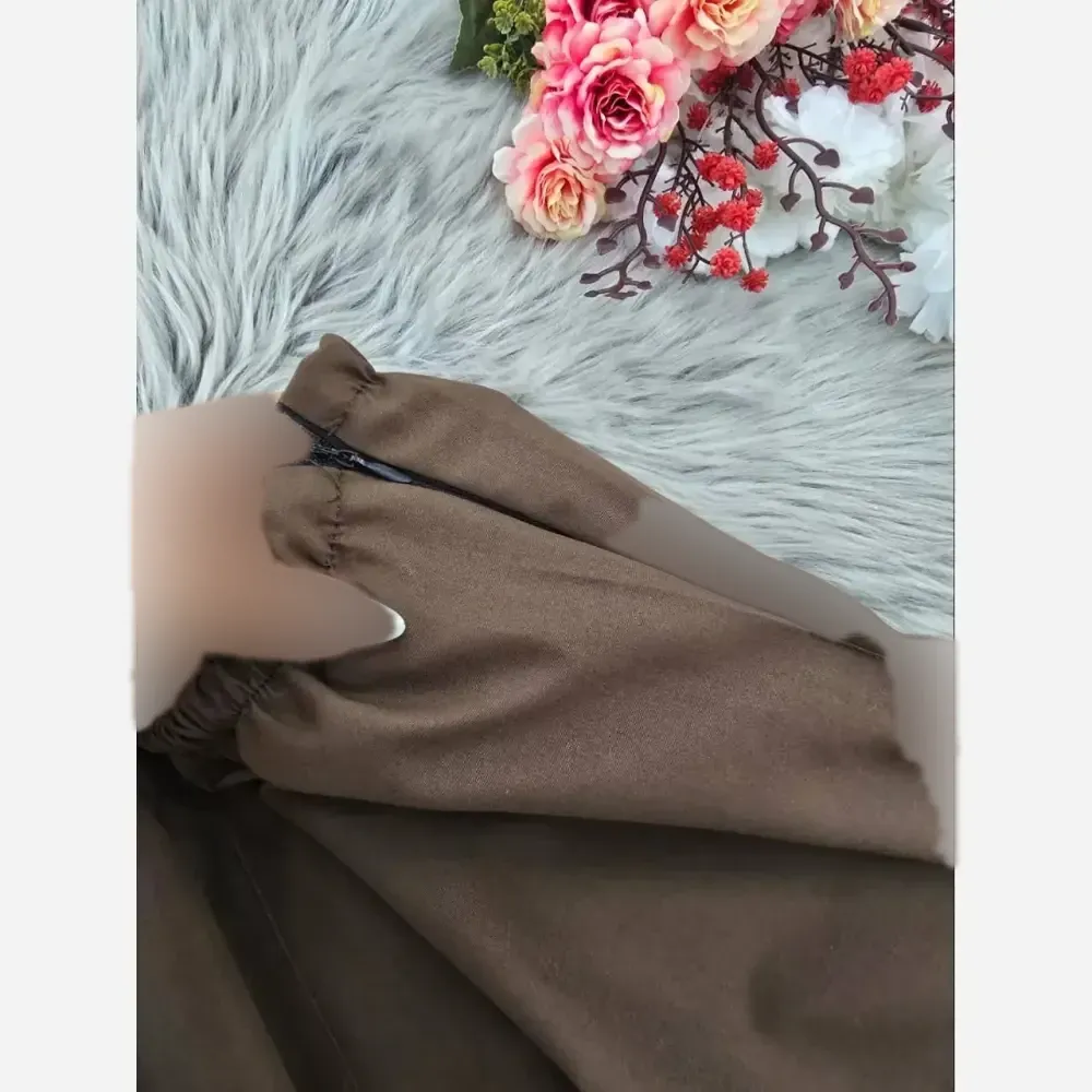 ست شومیز گره ای بوگاتی و دامن لنینت فری سایز