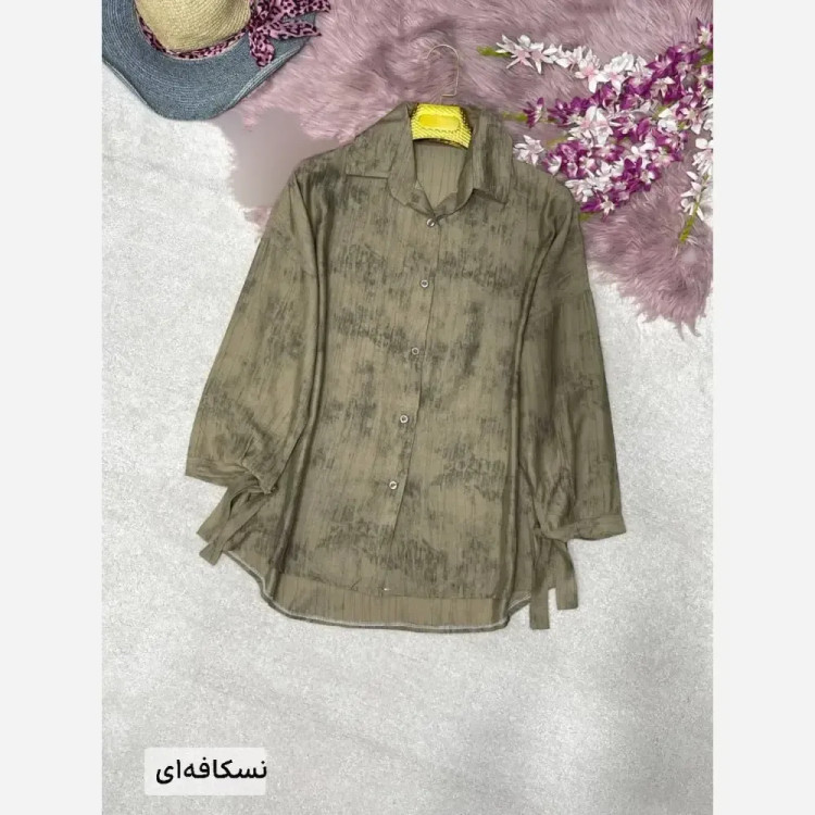 شومیز گازوئیلی گونای فری سایز 38 تا 48