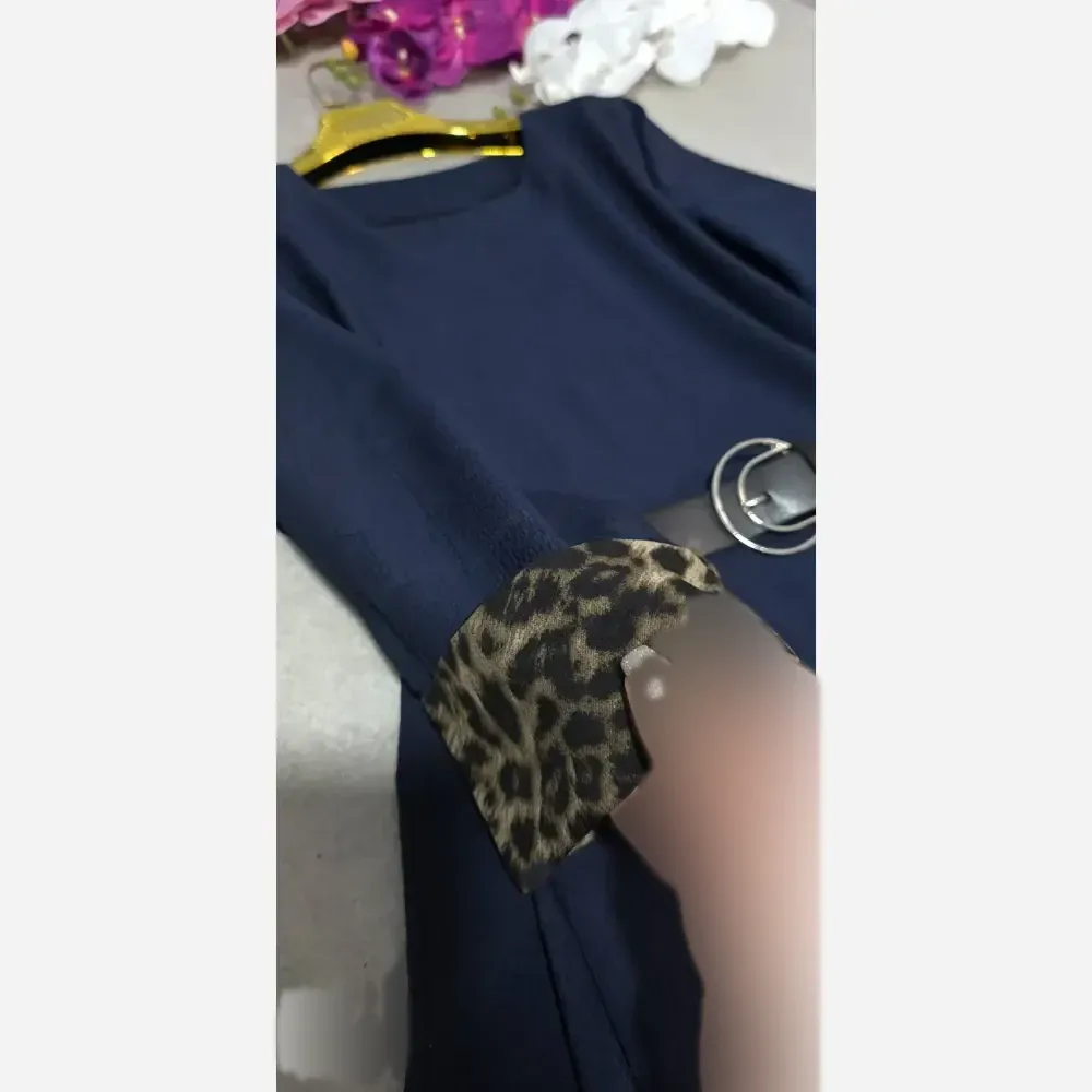 کفتان شکوفه جنس ینزی درجه یک فری سایز کمربنددار