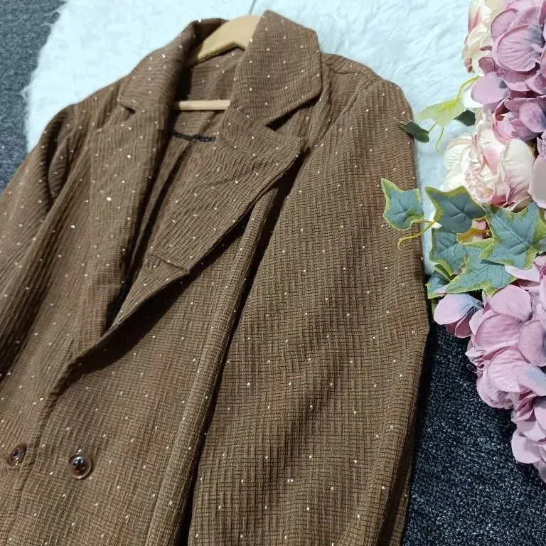 کت زنانه السا خارجی درجه یک آستین چین دار فری سایز 38 تا 46