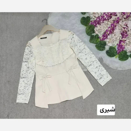 شومیز زنانه مازراتی و گیپور مدل روژان