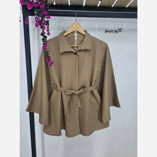 شنل زنانه روژان جنس مازراتی درجه یک فری سایز