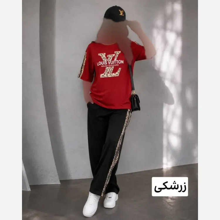 ست شاینا جنس پنبه گلکسی زنانه فری سایز