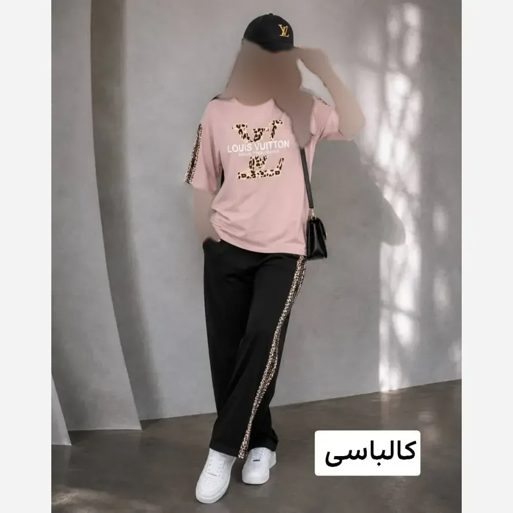 ست شاینا جنس پنبه گلکسی زنانه فری سایز