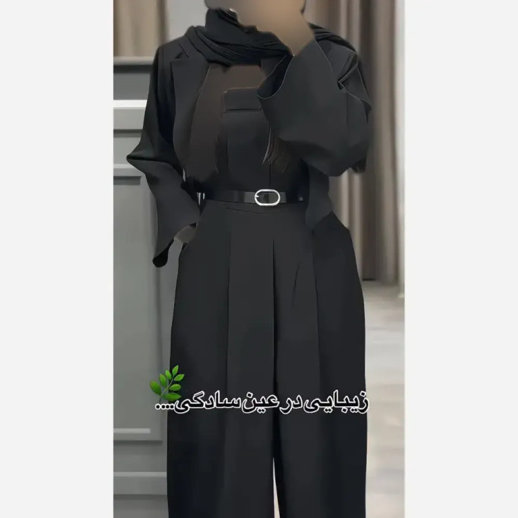 اورال کت زنانه مازراتی رنگ مشکی سایز یک و دو
