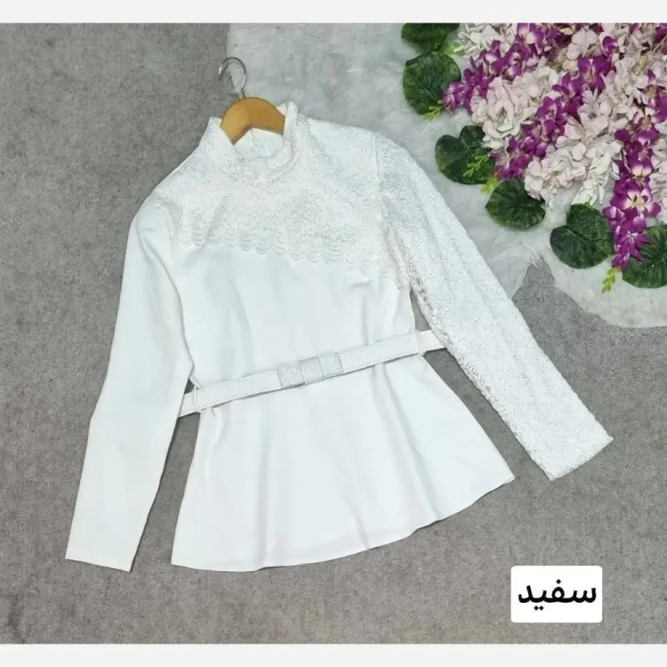 شومیز زنانه رونیکا مازراتی درجه یک مزون دوز در رنگبندی متنوع و سایزبندی کامل