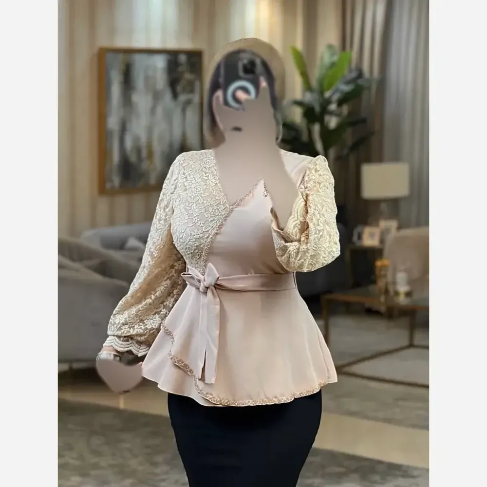 شومیز مازراتی و گیپور گلوریا مزون دوز رنگ بندی متنوع