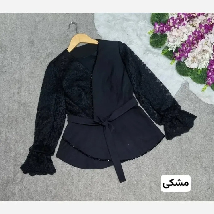 شومیز مازراتی و گیپور گلوریا مزون دوز رنگ بندی متنوع