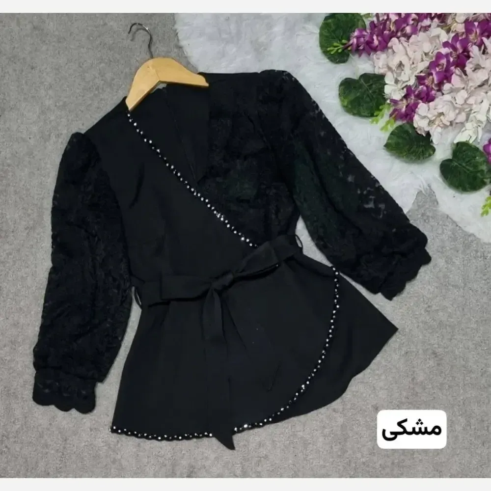 شومیز مازراتی و گیپور گلوریا مزون دوز رنگ بندی متنوع