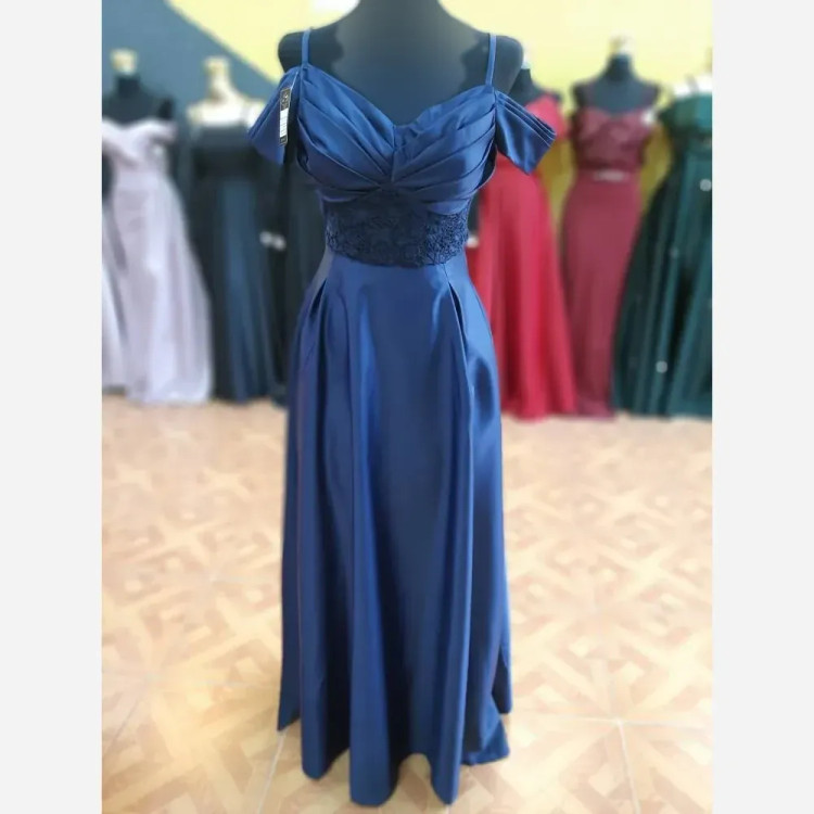 لباس مجلسی مدل سلین ساتن آمریکایی و دانتل سبز و مشکی سایز 36 تا 48