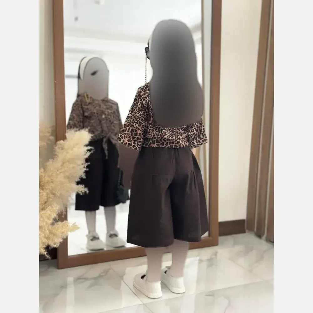 ست شومیز بوگاتی و شلوارک لنین فرنوش