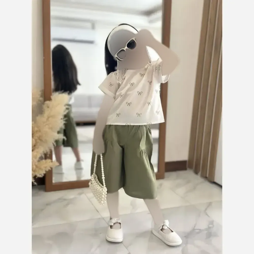 ست شومیز بوگاتی و شلوارک لنین فرنوش