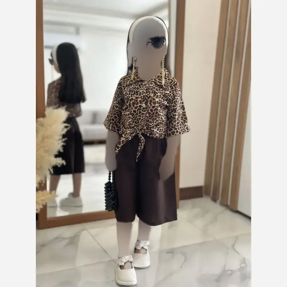ست شومیز بوگاتی و شلوارک لنین فرنوش