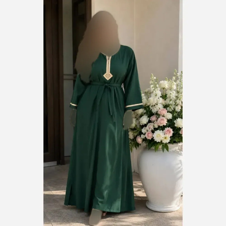 پیراهن طلا کوب زنانه نخ وارداتی فری سایز خنک و تابستانی