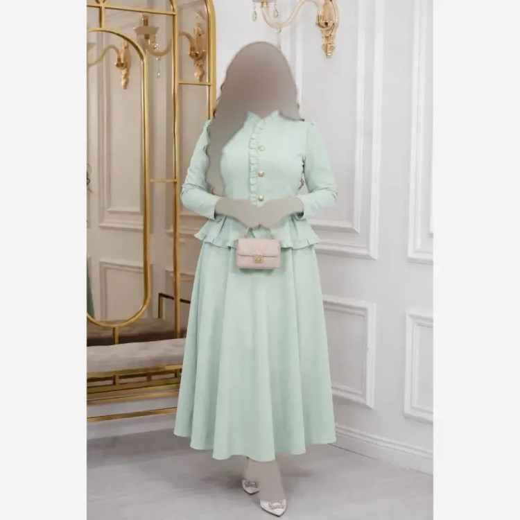 ست کت و دامن مازراتی زنانه مدل عروسک فری سایز تا 48