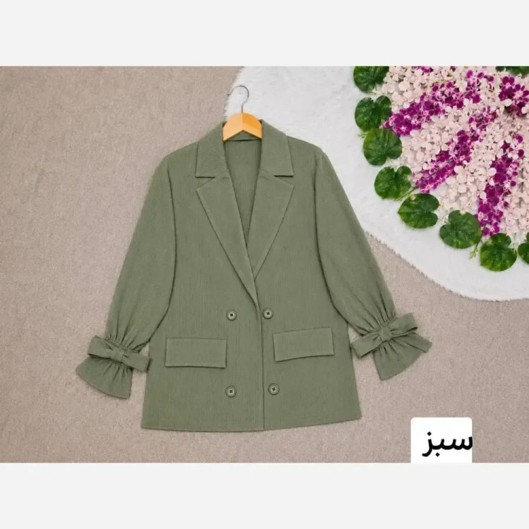 ست لباس راحتی زنانه طرح پرنده جنس فلامنت گیاهی سایز بزرگ فری سایز