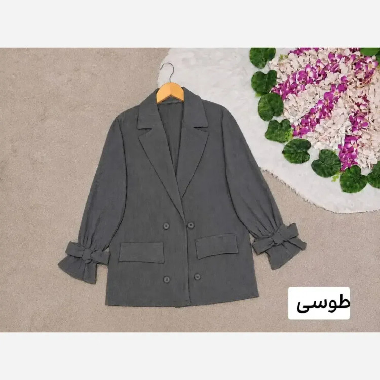 ست لباس راحتی زنانه طرح پرنده جنس فلامنت گیاهی سایز بزرگ فری سایز