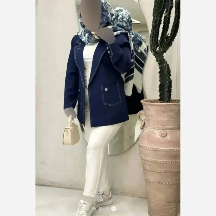 کت مزونی زنانه دبل مازراتی درجه یک اسنا