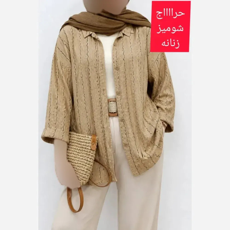 شومیز ابریشم مراکشی توتیا فری سایز طرحدار خنک