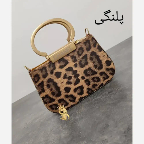 کیف مجلسی زنانه استرج نگینی ابعاد 19 در 13 رنگ بندی متنوع