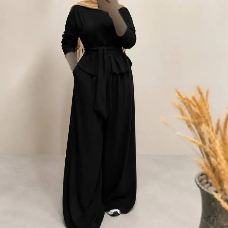 ست دو تیکه شلوار و پیراهن زنانه جنس مازراتی اعلا