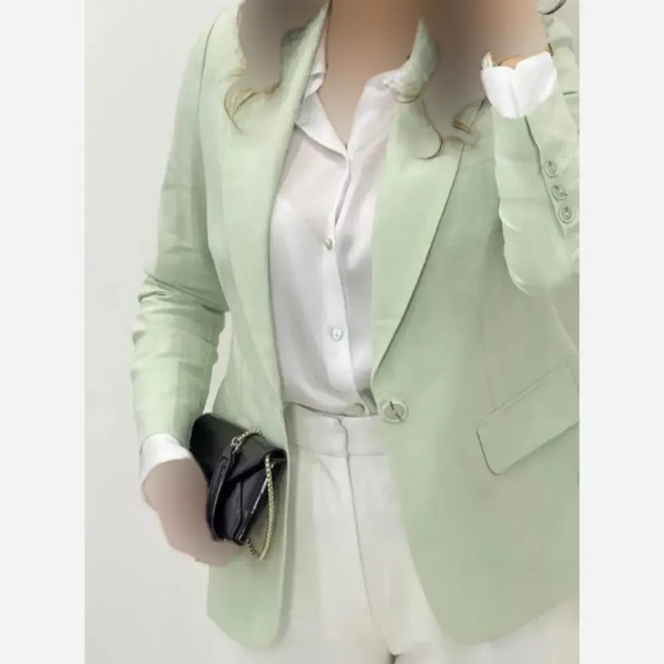 کت تک زنانه مدل پاپیون جنس مازراتی درجه یک