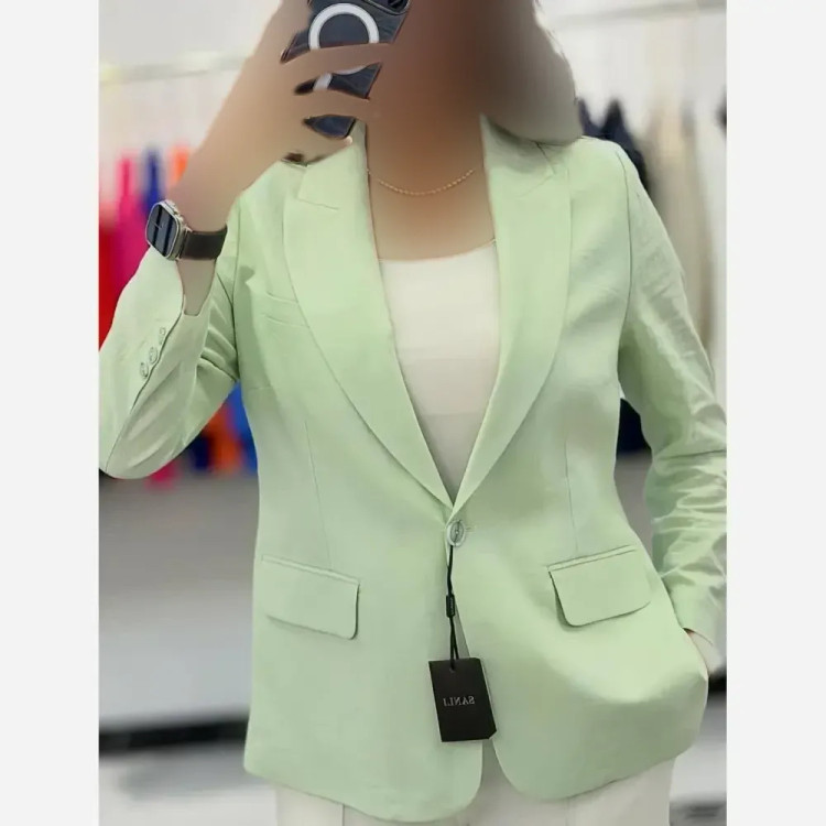 کت تک زنانه مدل پاپیون جنس مازراتی درجه یک