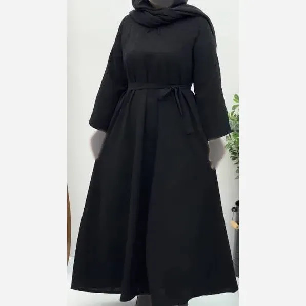 مانتو مدل آرژین جنس شانتون رنگ مشکی فری سایز شیک و مجلسی