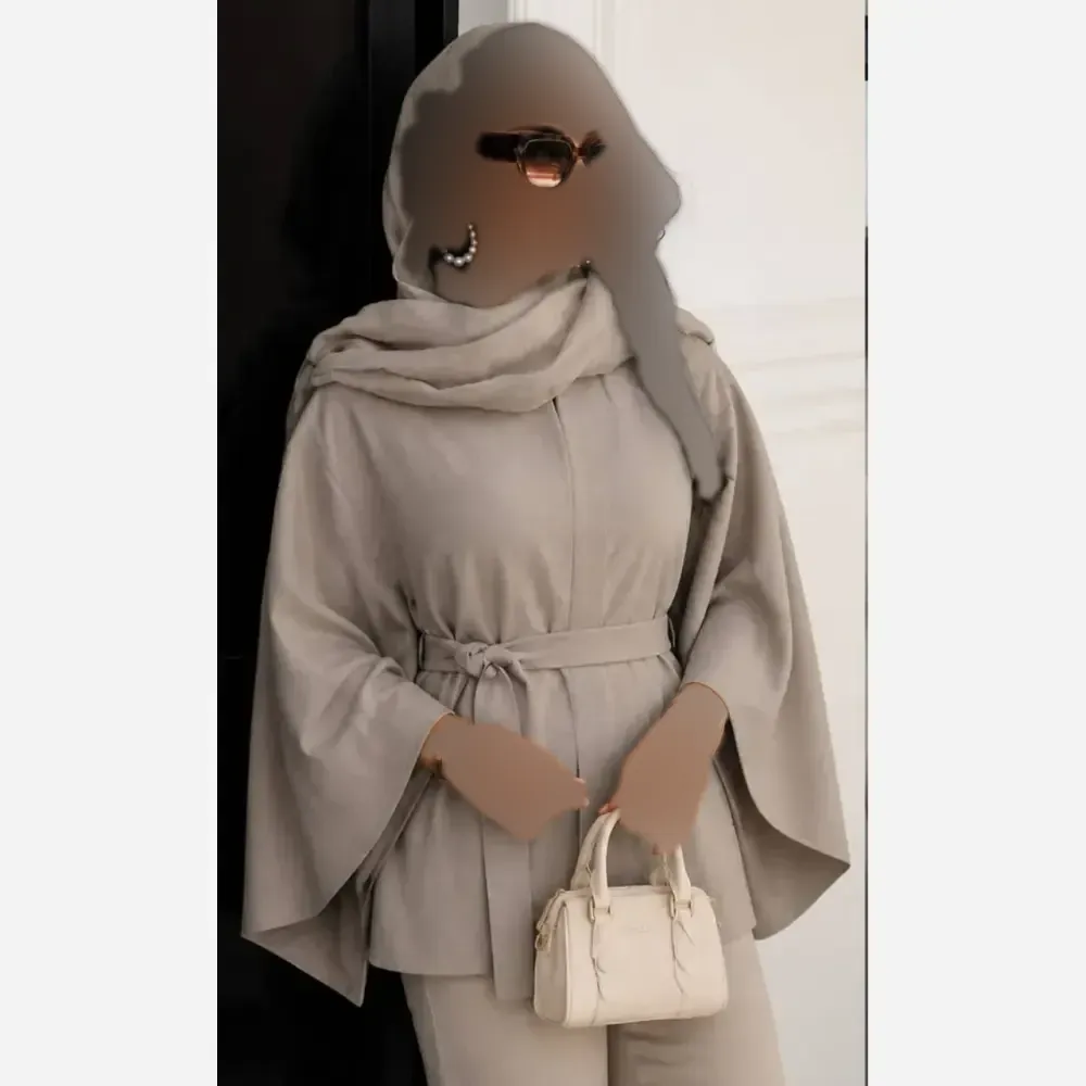 شنل زنانه روژان جنس مازراتی درجه یک فری سایز