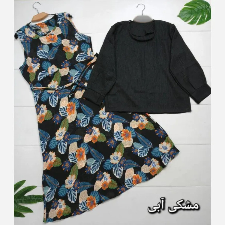 سارافن و شومیز یکتا شانتون حریر فری38_46 رنگبندی متنوع