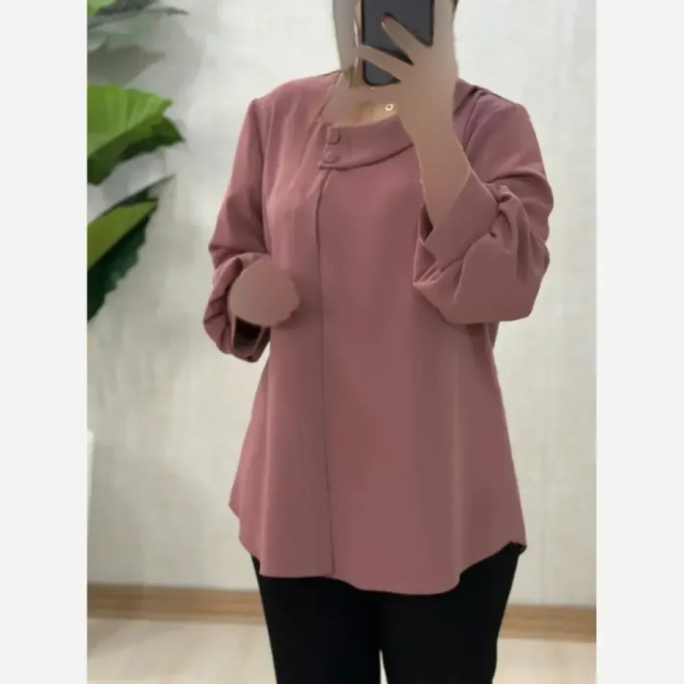 شومیز مزون دوز الیزه مصری اعلا سایز بزرگ زنانه