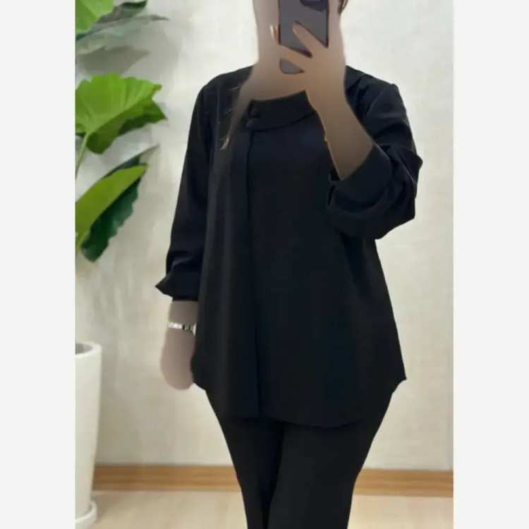 شومیز مزون دوز الیزه مصری اعلا سایز بزرگ زنانه