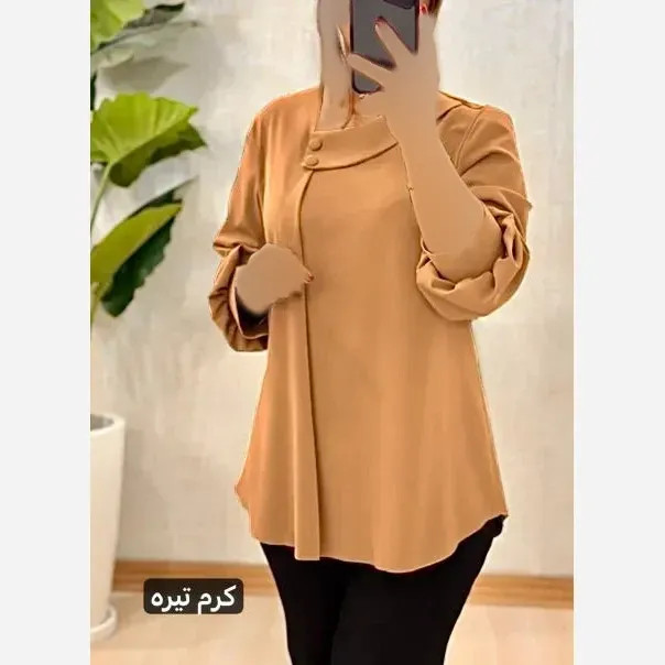شومیز مزون دوز الیزه مصری اعلا سایز بزرگ زنانه