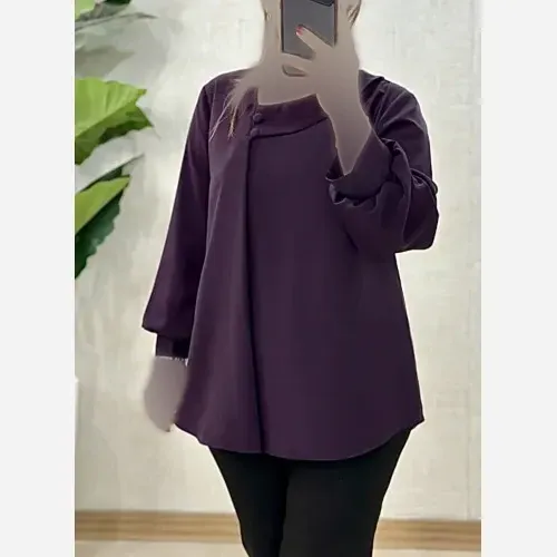 شومیز مزون دوز الیزه مصری اعلا سایز بزرگ زنانه