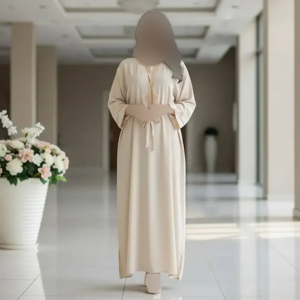 پیراهن زنانه طلا کوب نخ وارداتی فری سایز خنک و تابستانه